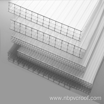 uv coated fire proof anti-fog 4mm polycarbonate sheet